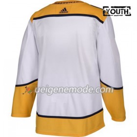 Kinder Eishockey Nashville Predators Trikot Blank Adidas Weiß Authentic